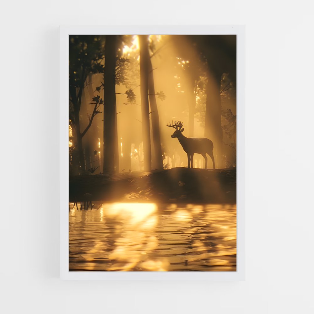 Poster L'Élan du Silence – affiche Red Dead Redemption (vue 3)